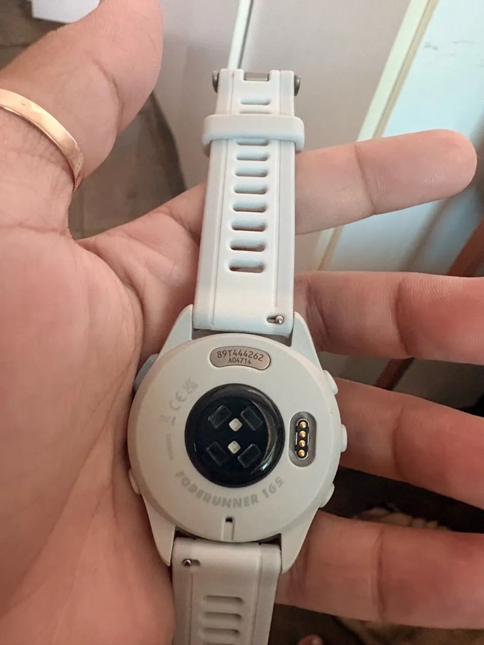 Relogio Garmin Forerunner 165 Amoled Branco  - Foto 3