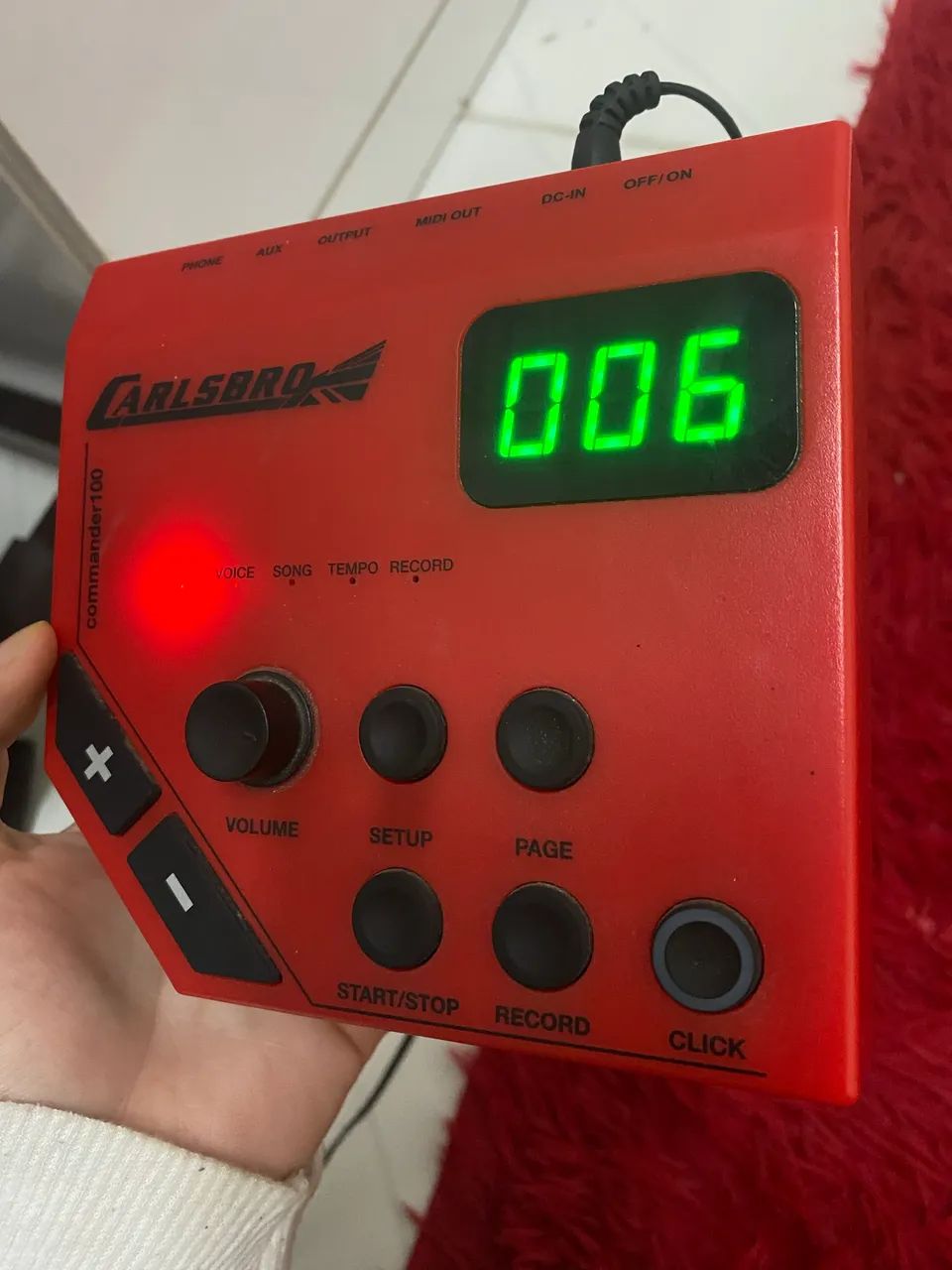 Módulo De bateria eletrônica Carlsbro 