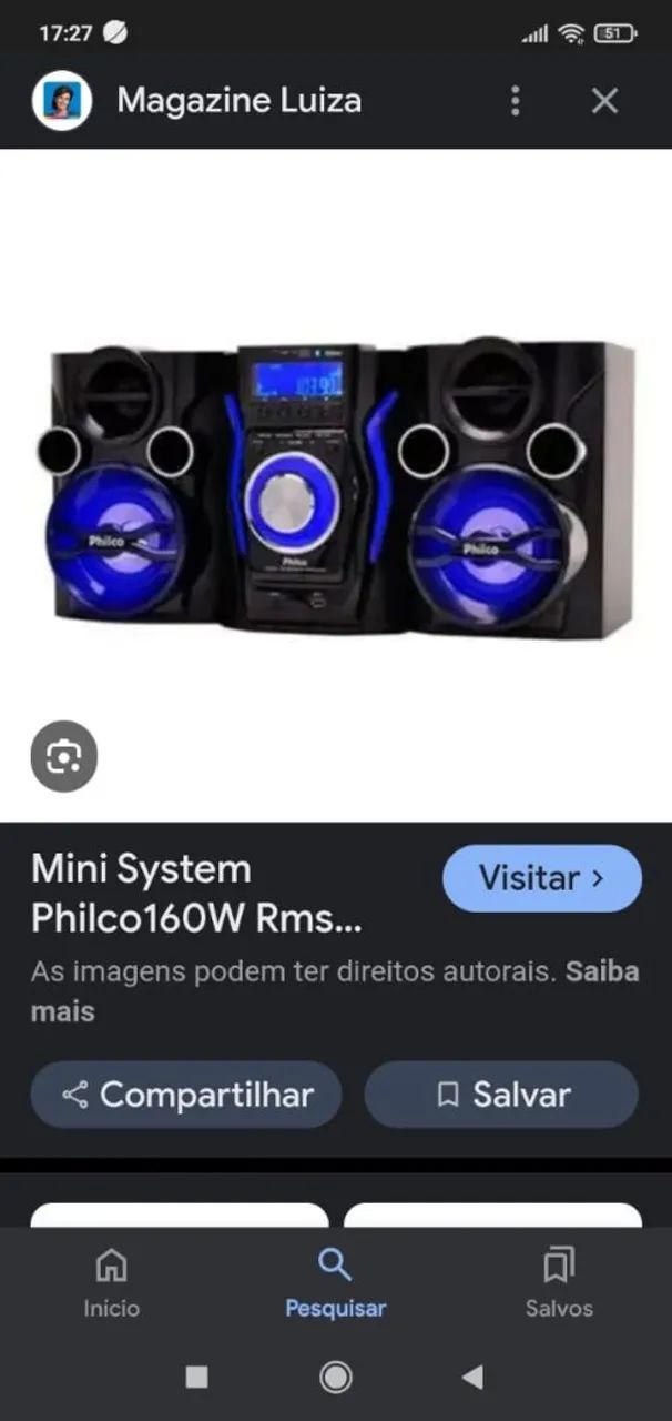 Mini system philco 160w - Foto 3