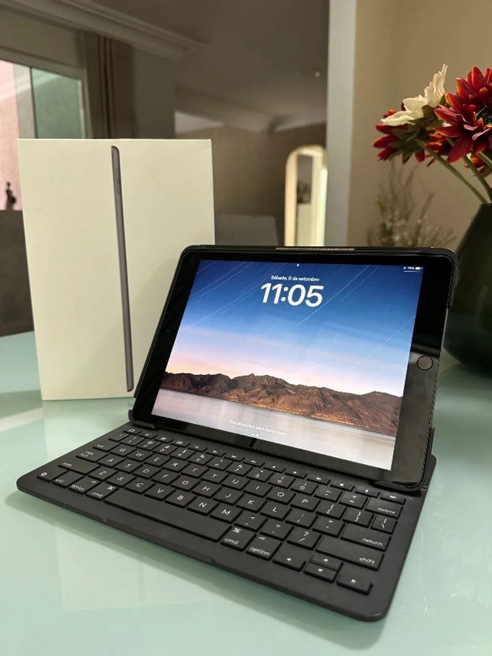 IPad 7 | 32GB | Space Gray | Teclado Slim Folio - Foto 2