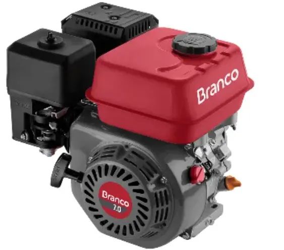 Motor Estacionário Branco 7 cv a Gasolina
