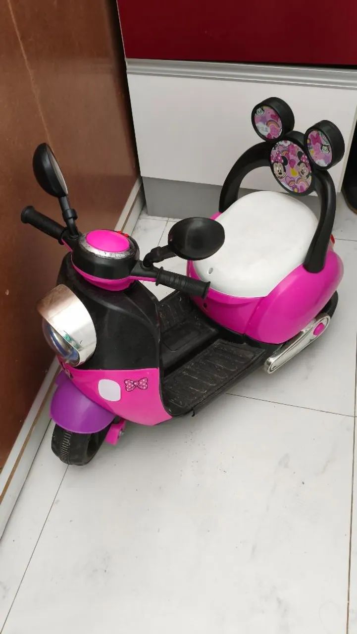 Moto elétrica infantil Minnie  - Foto 2