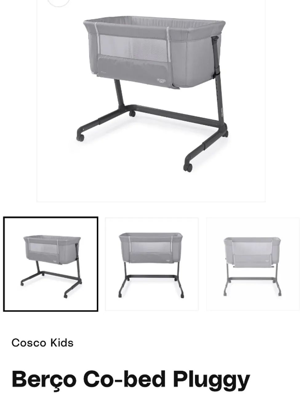 Co-bed Cosco Kids (berço portátil) usado por 2 meses! - Foto 2