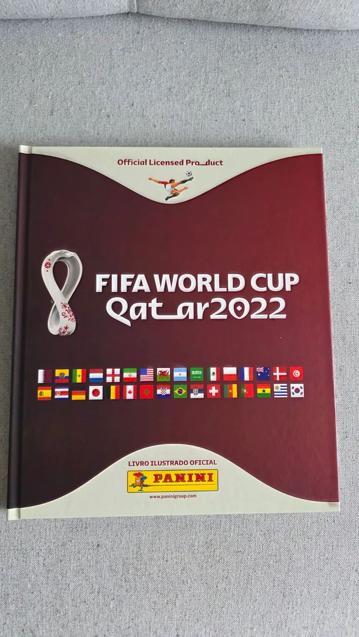 Álbum Copa 2022 completo