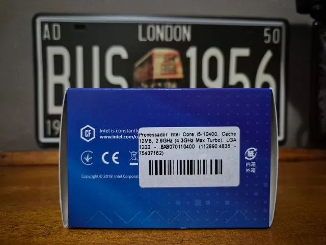 (Caixa Vazia) Caixa do Processador Intel Core i5 10400 - Foto 5