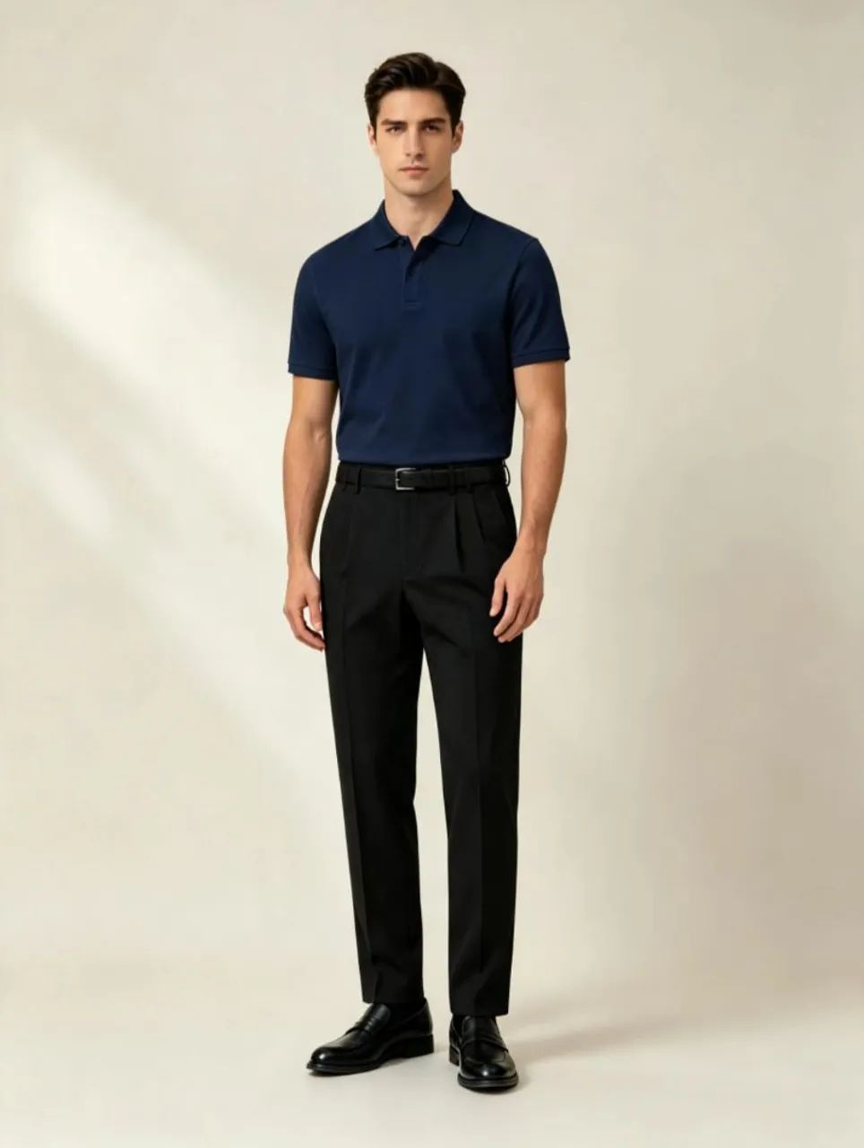 Calça Social Auto-Tex Com Pregas 42
