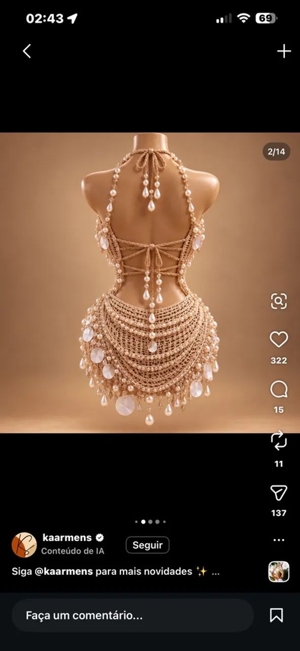 Vestido crochê ( encomenda) qualquer modelo  - Foto 4