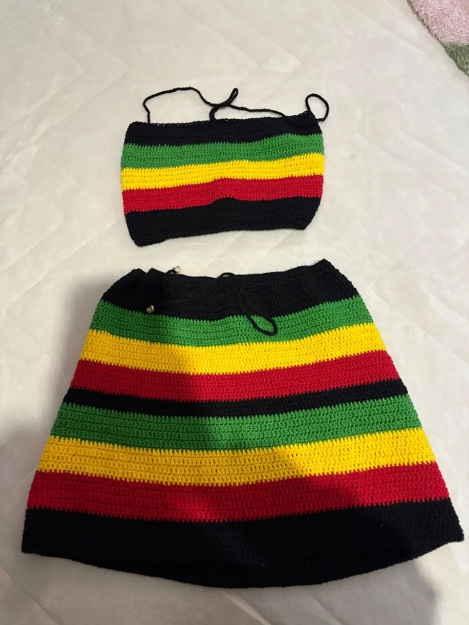 Conjunto crochê 