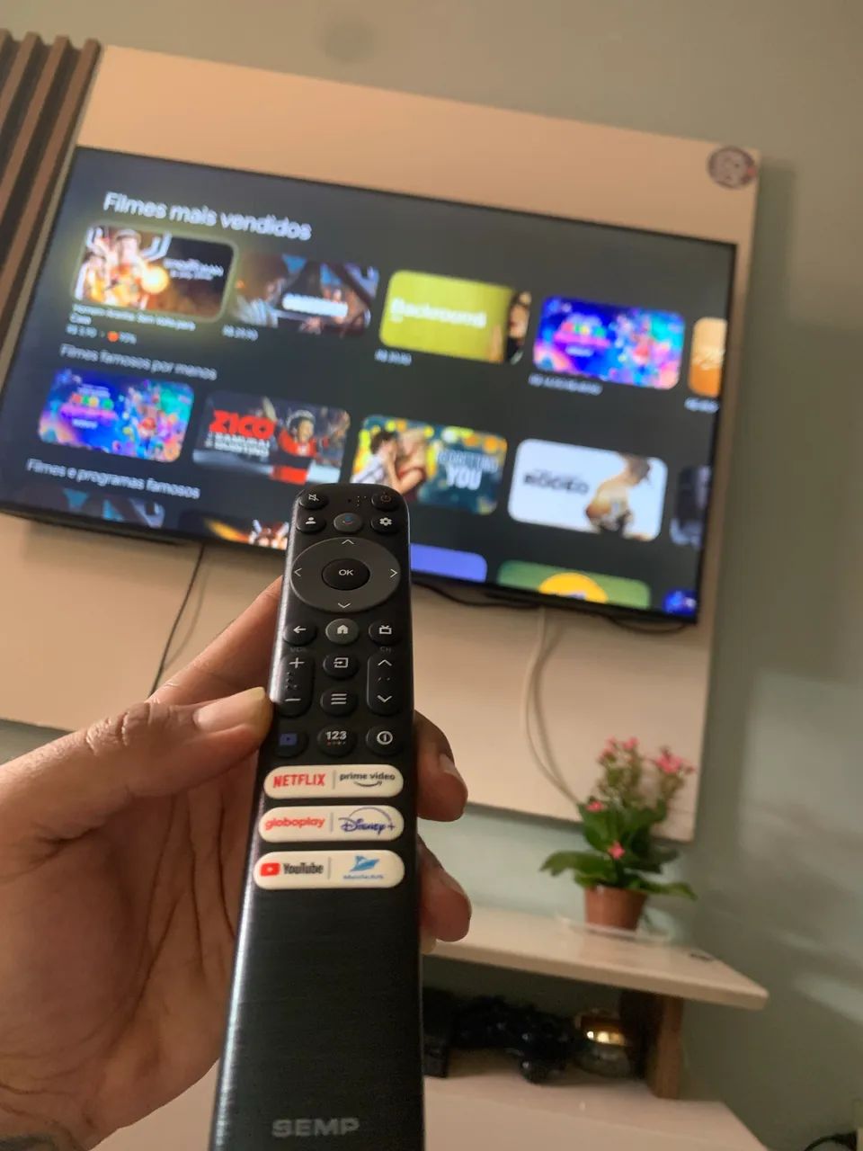 Tv Smart Semp com Google tv nova  - Foto 2