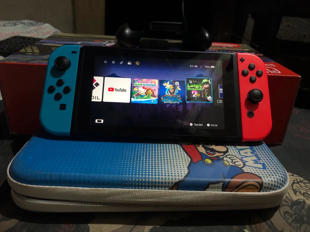 NINTENDO SWITCH V2 DESBLOQUEADO 