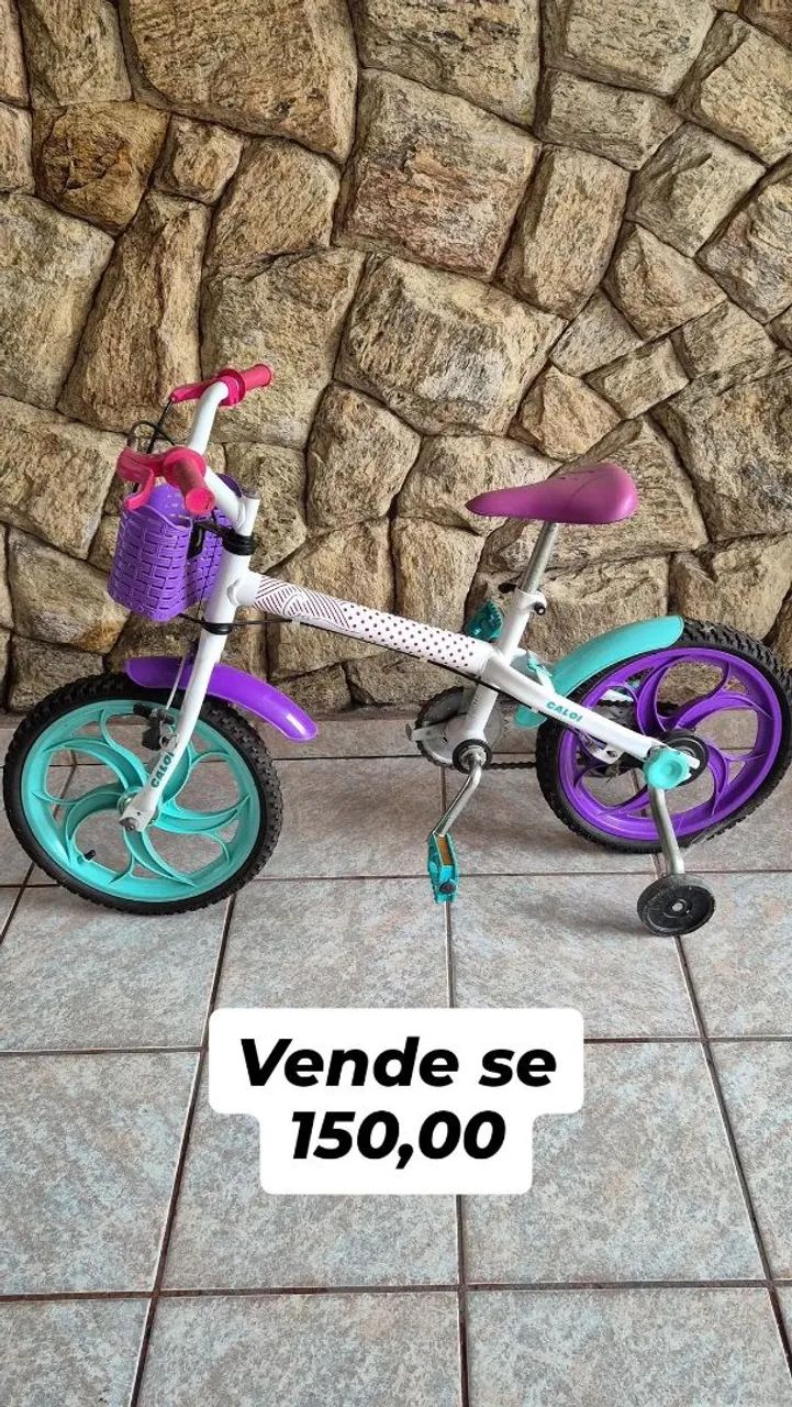 Bicicleta infantil Caloi