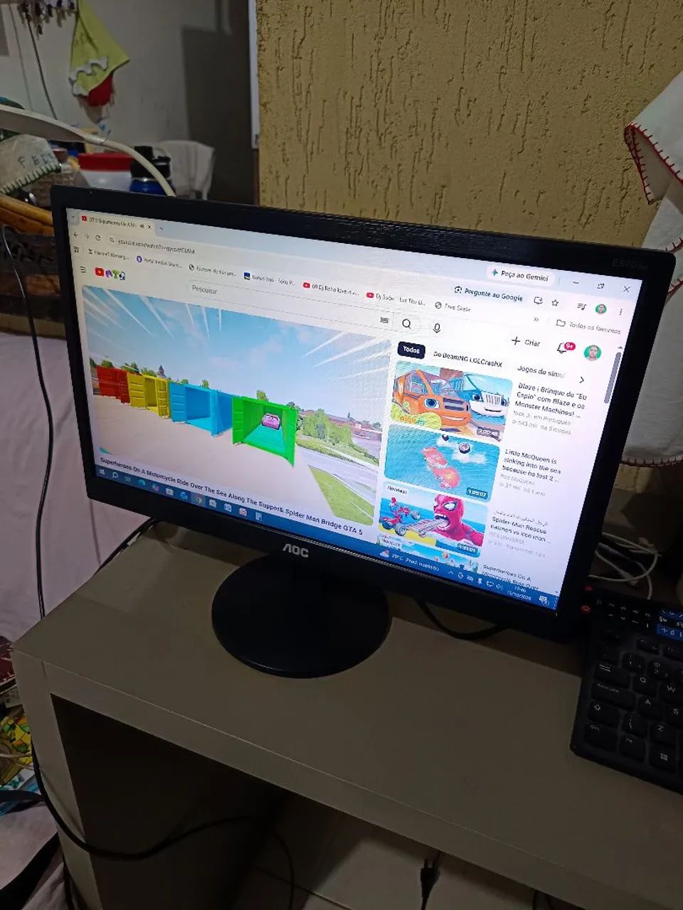 Monitor AOC de 19 polegadas hdmi - Foto 5