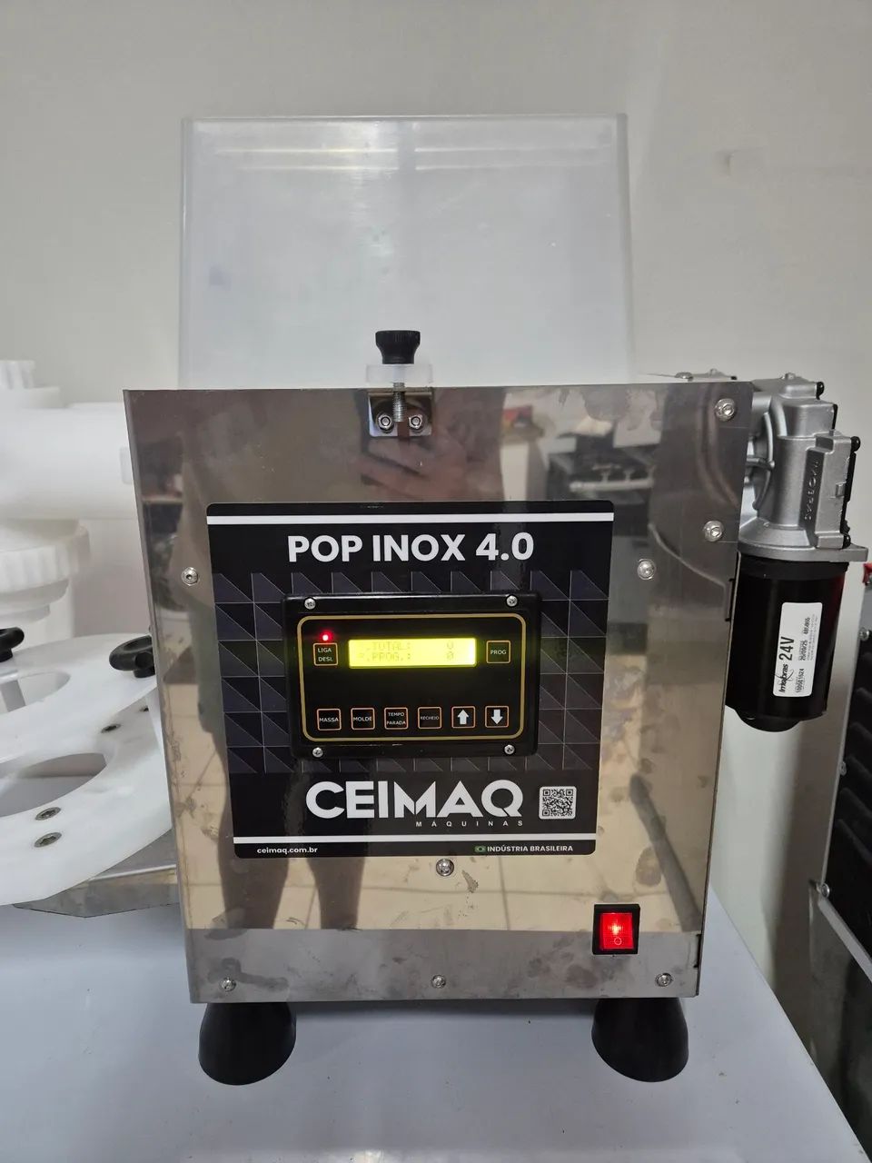 CEIMAQ POP INOX 4.0 ? Máquina Modeladora de Salgados e Doces. 2 meses de uso - Foto 4