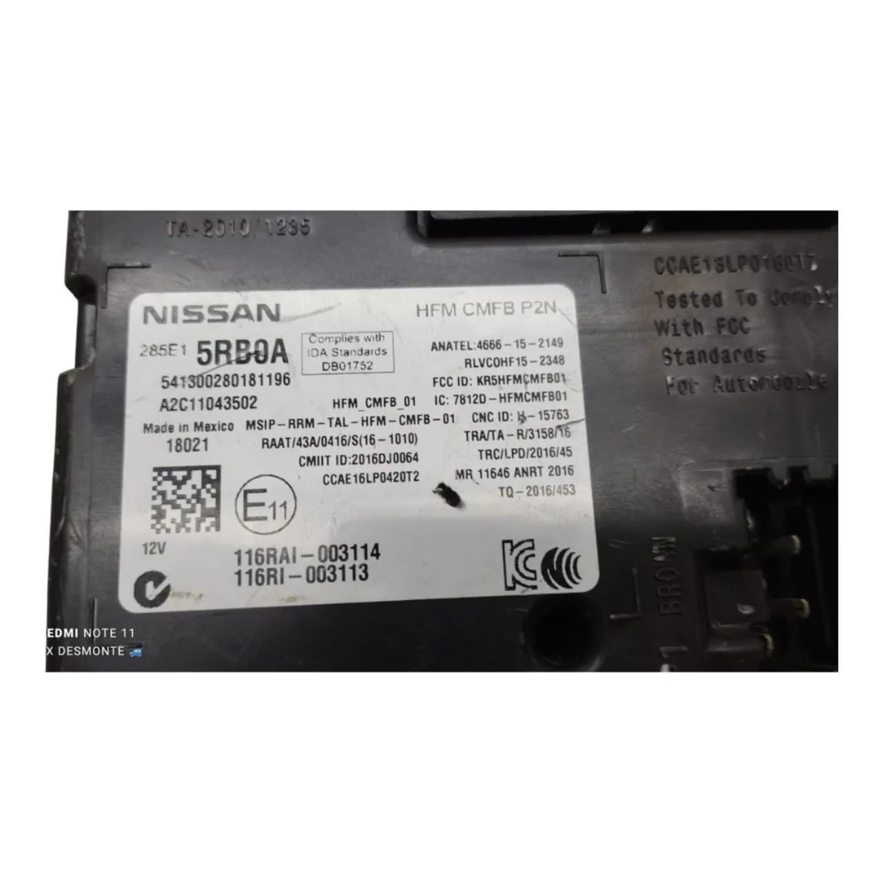 Módulo ignição kicks 1.6 2018 - Foto 4