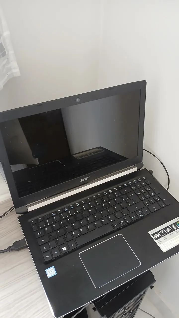 Notebook Acer com defeito na tela - Foto 2