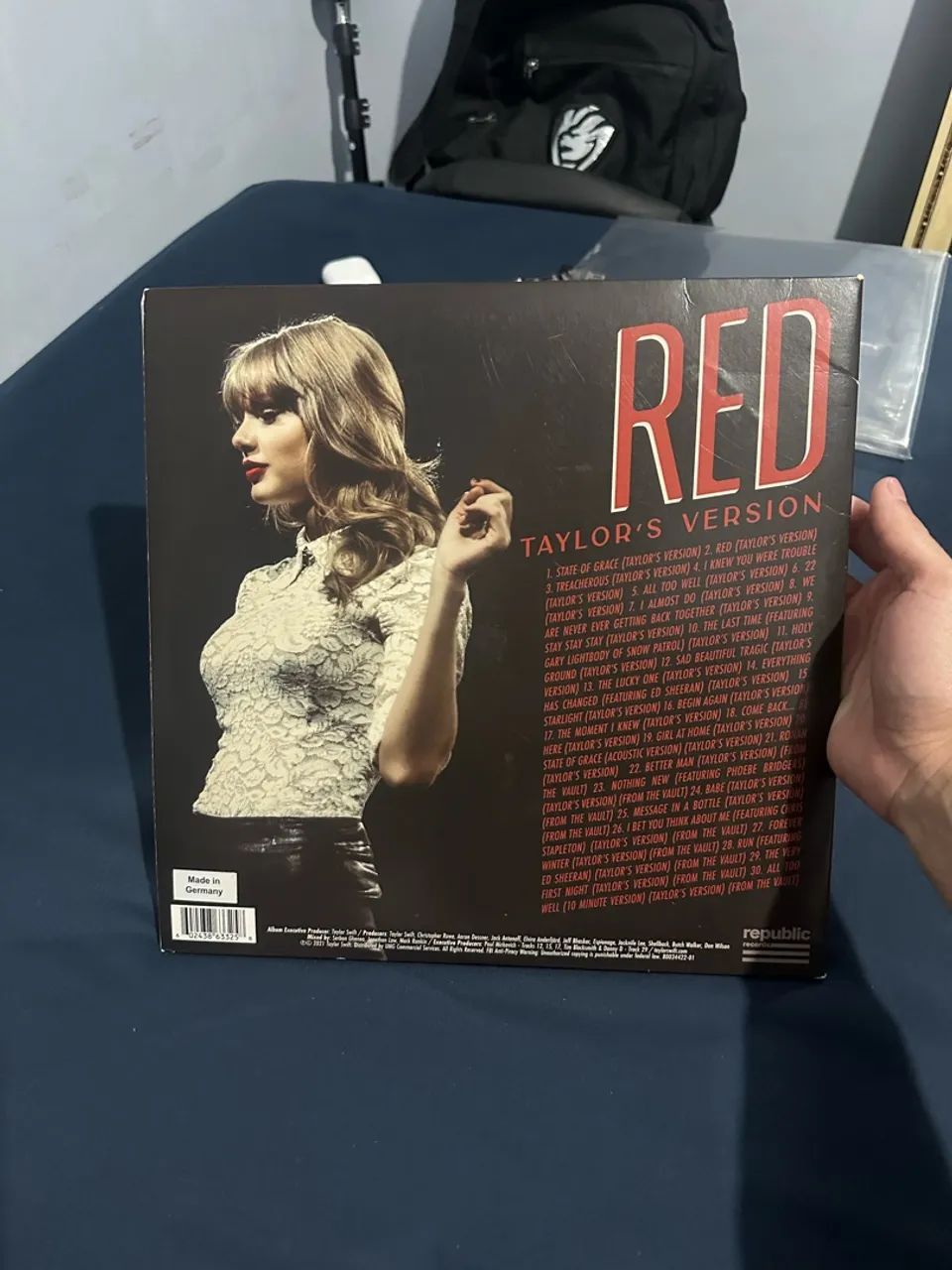 VINIL TAYLOR SWIFT - RED (TAYLOR'S VERSION - 4LP) - Foto 2