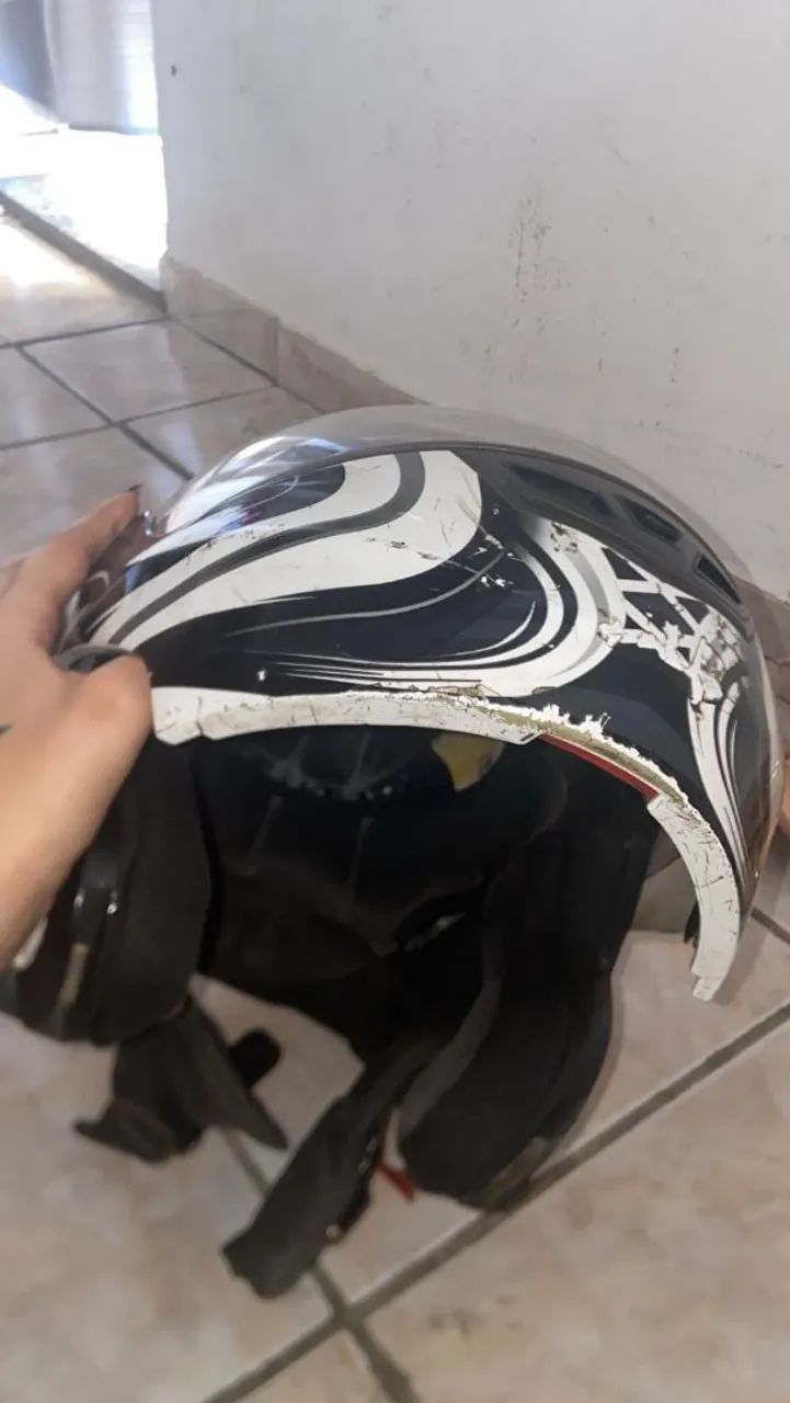 Capacete helt robocop - Foto 2
