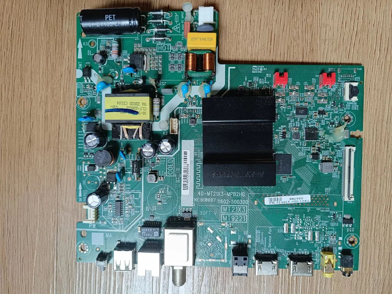 Placa TV TCL modelo 32S615