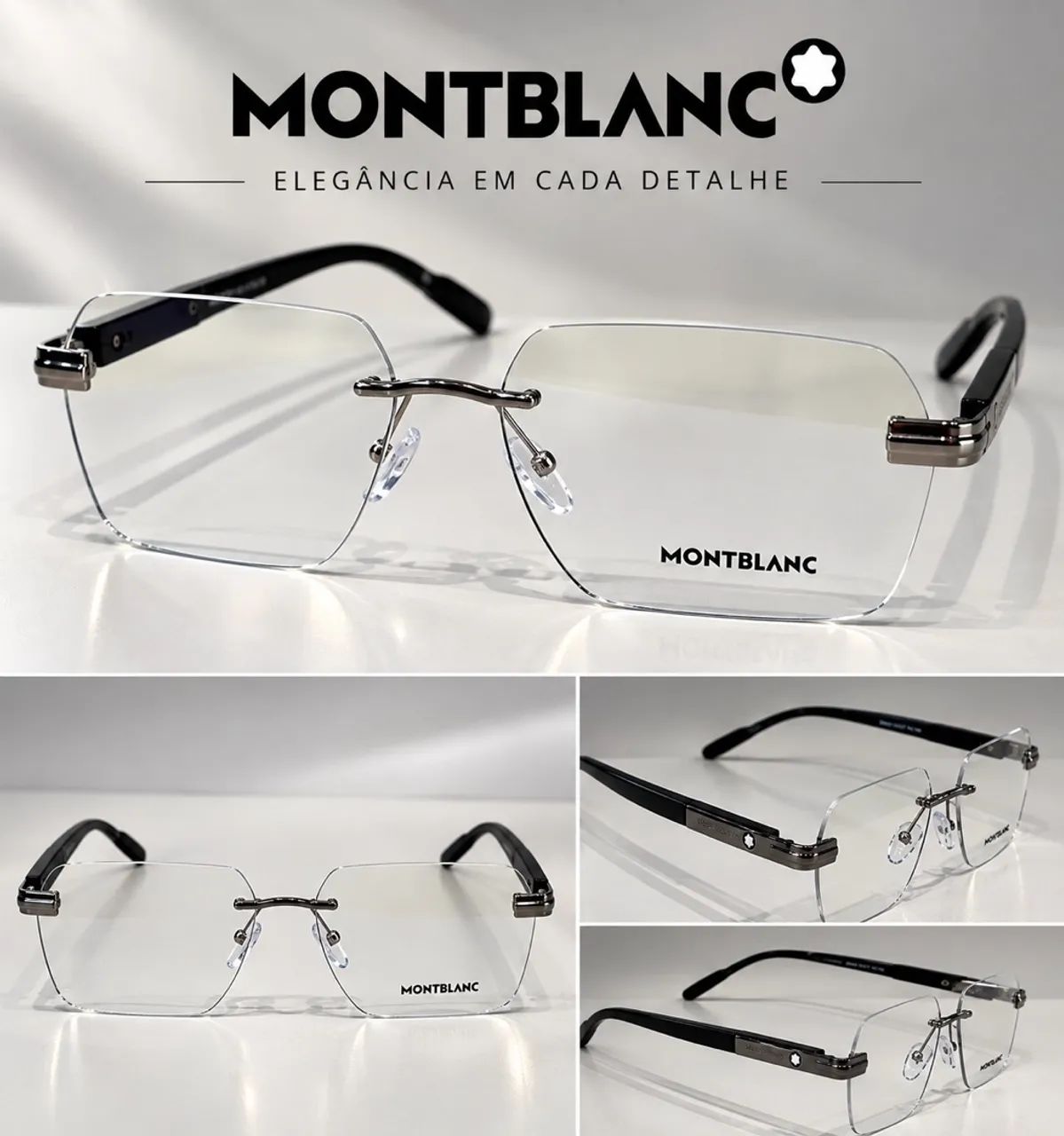 Armação de óculos Montnlanc - Foto 5