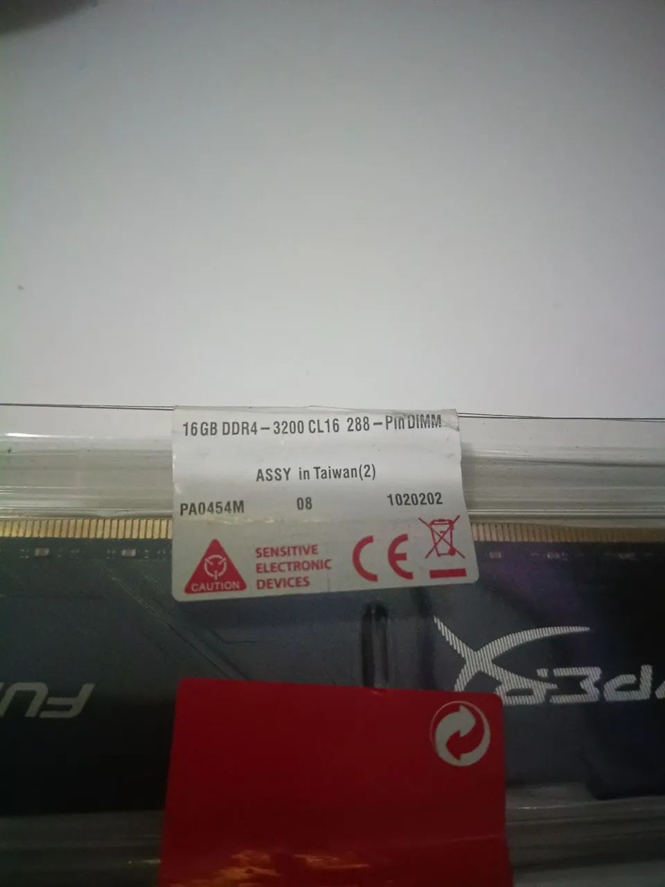 MEMORIA RAM HYPERX 16 GB DDR4 3200MHZ - Foto 5
