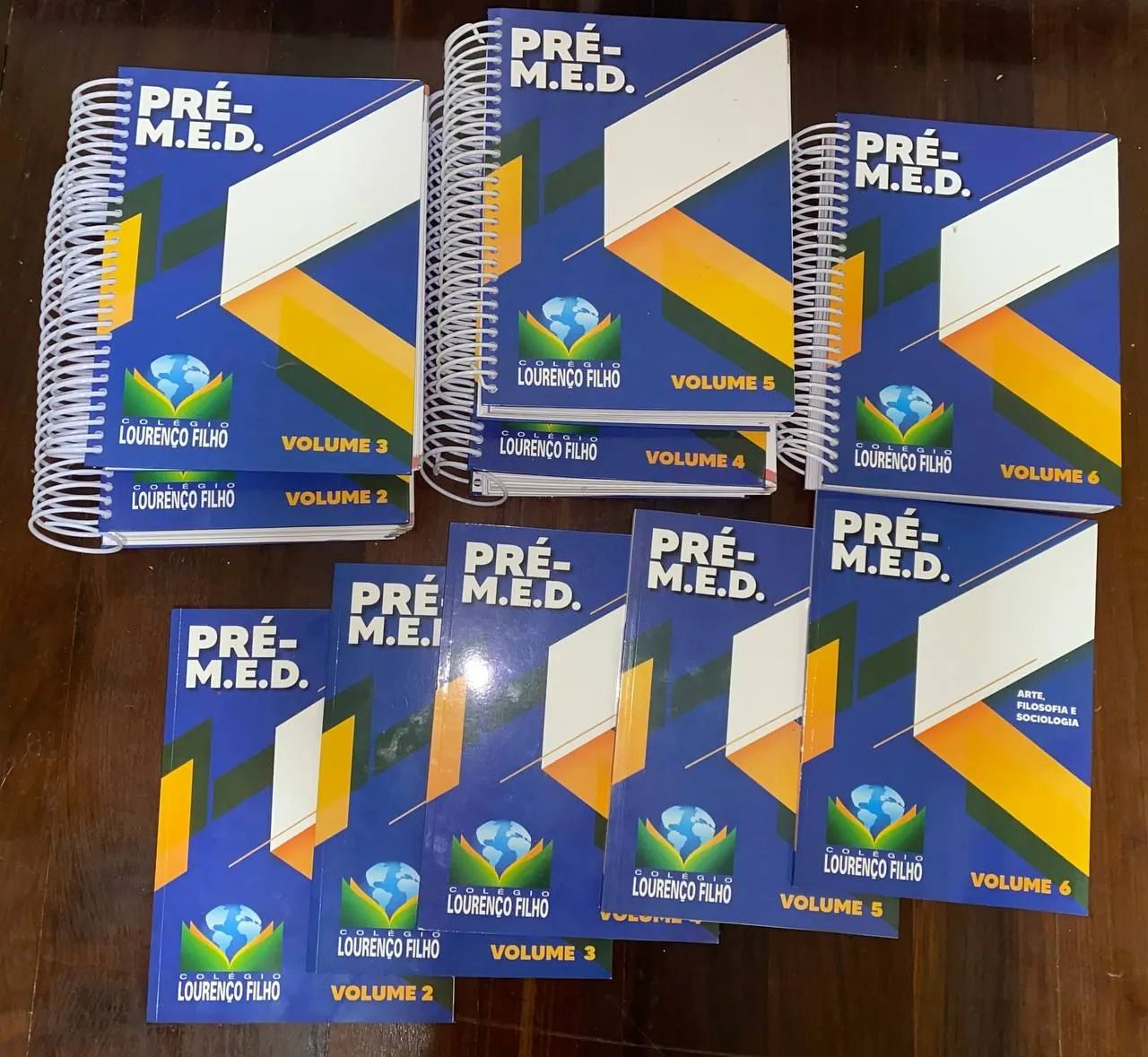 Livros pré vestibular master