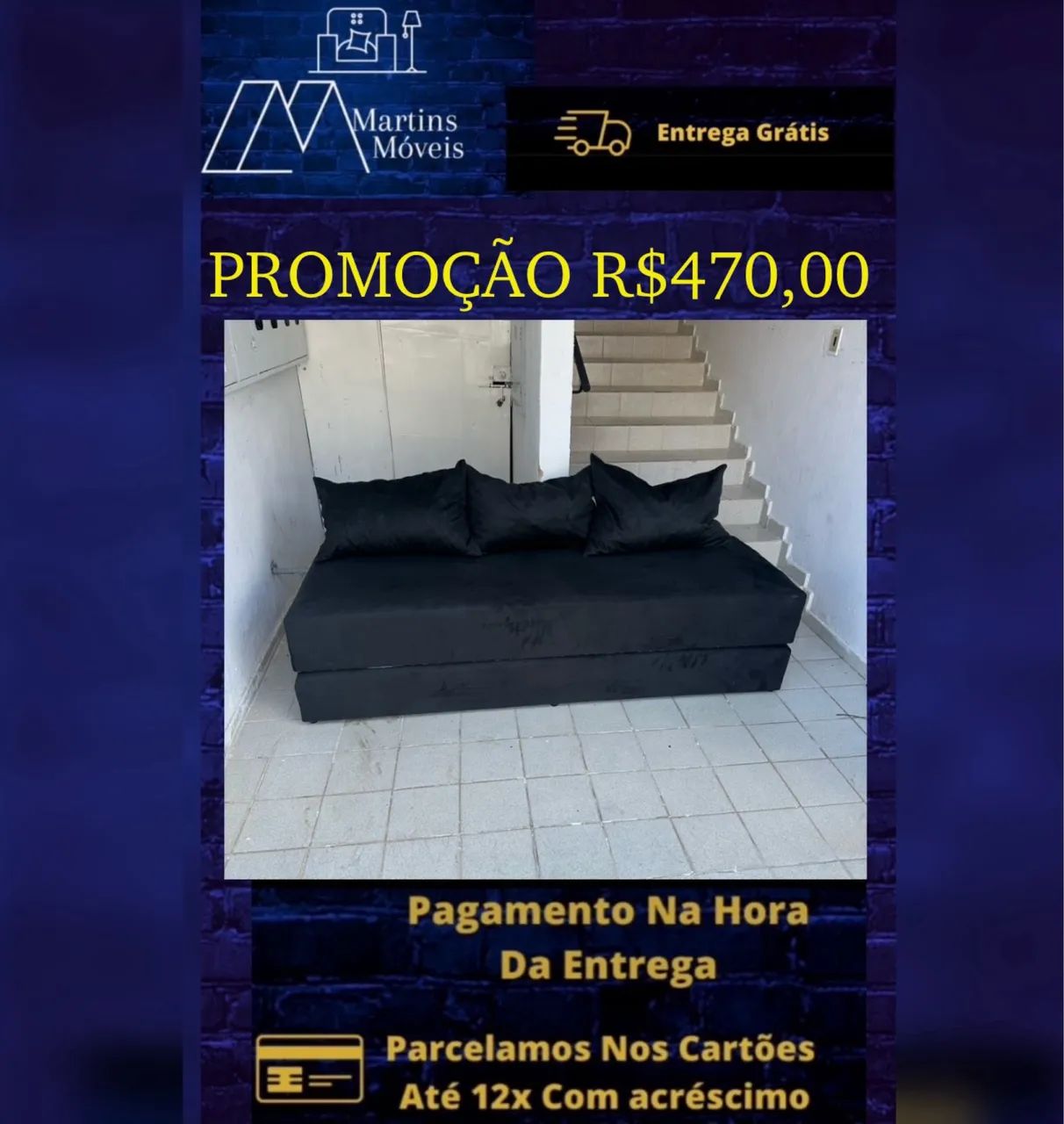 GRANDE PROMOÇÃO*SOFÁ BICAMA ENTREGA GRÁTIS ACEITA CARTÃO   - Foto 2