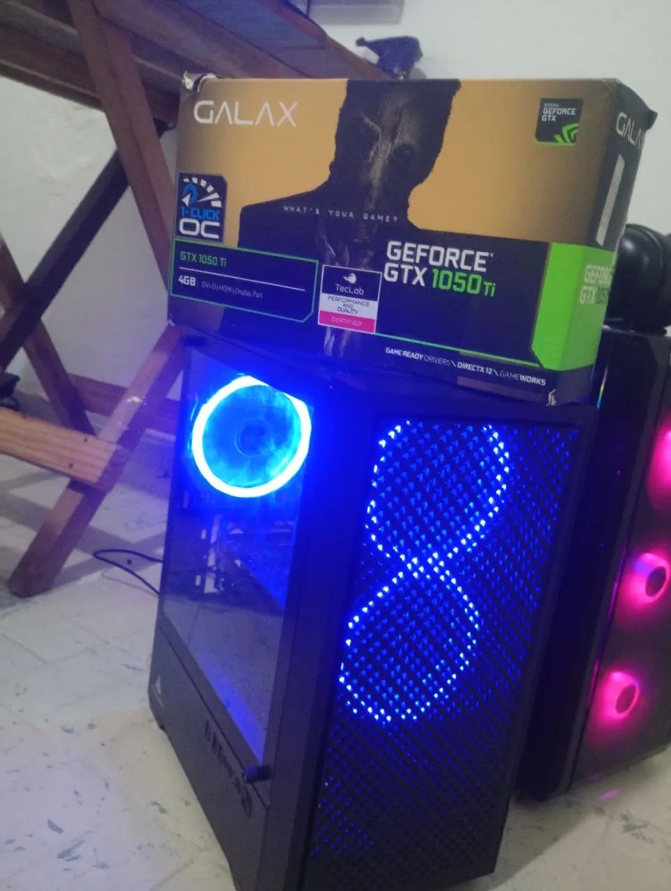 Pc gamer i7 4790K 4.4ghz 16gb ram GTX 1050 ti 4gb - Computadores e