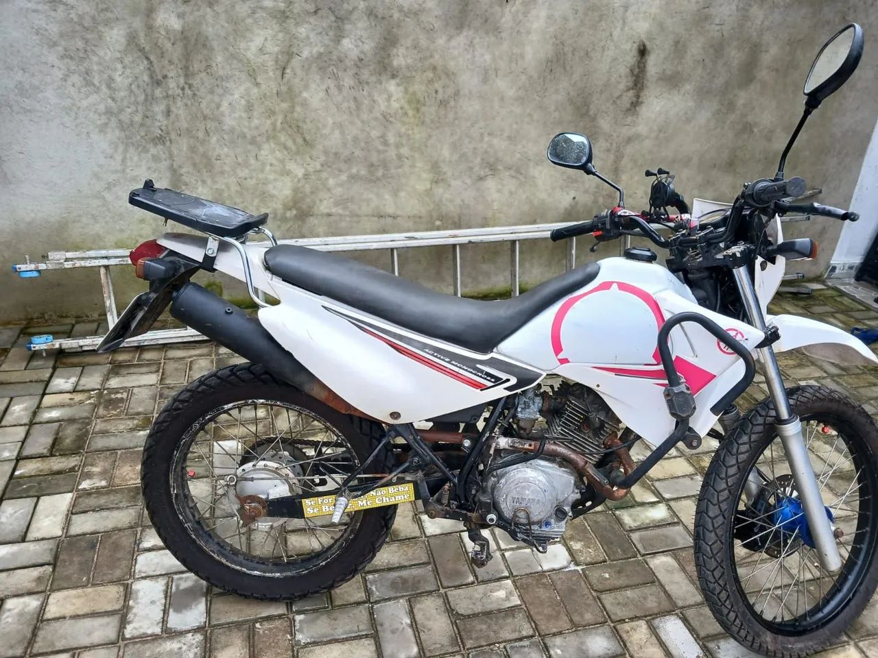 XTZ 125 no ponto de transferir - Foto 2
