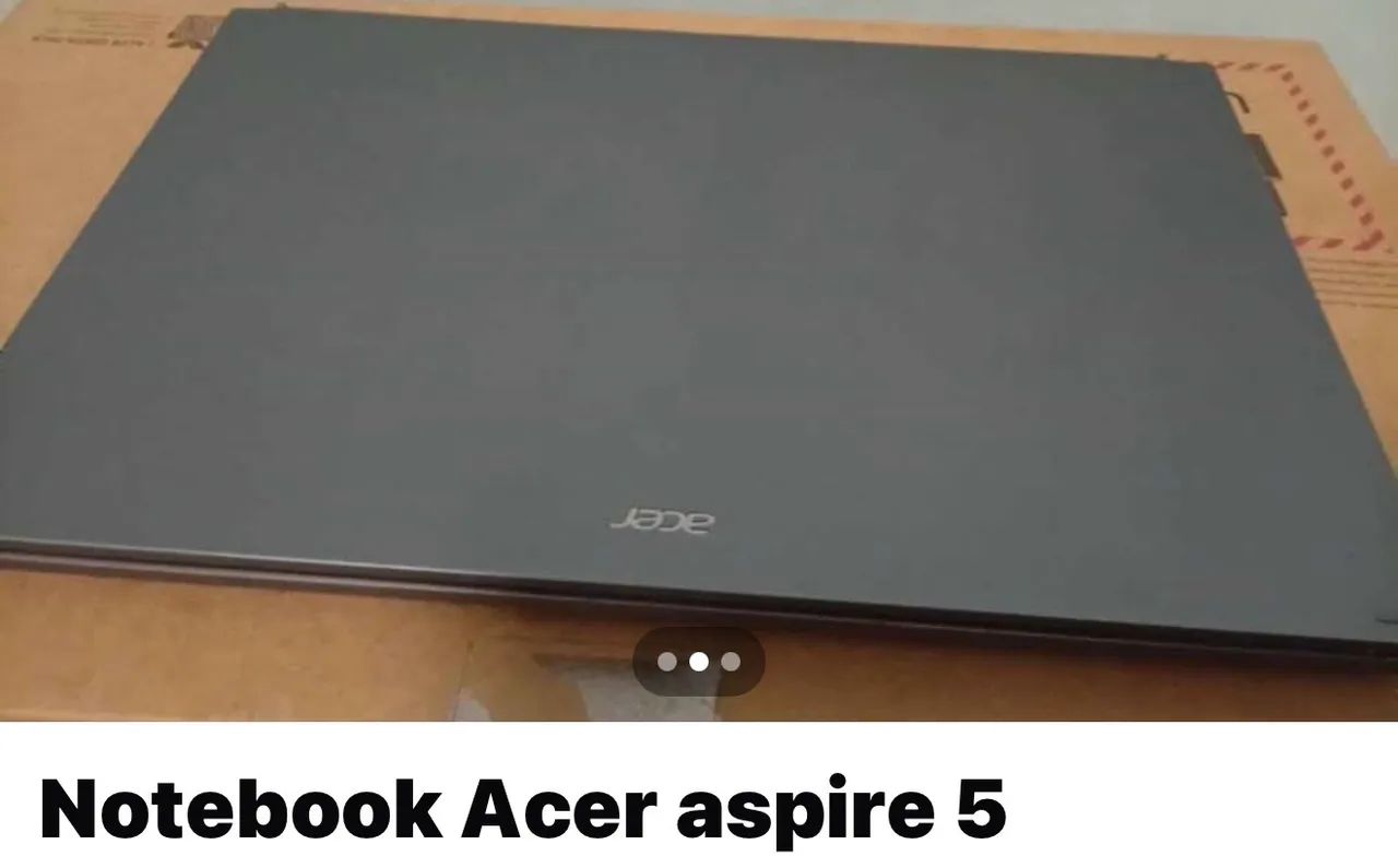 NOTEBOOK ACER 15 12 GERAÇÃO (ESTADO DE NOVO ) SEM DETALHES - Foto 4