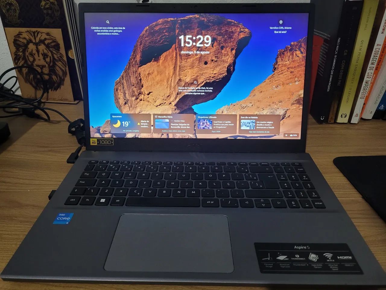 Notebook Acer core I5 12 geração dourado  - Foto 5