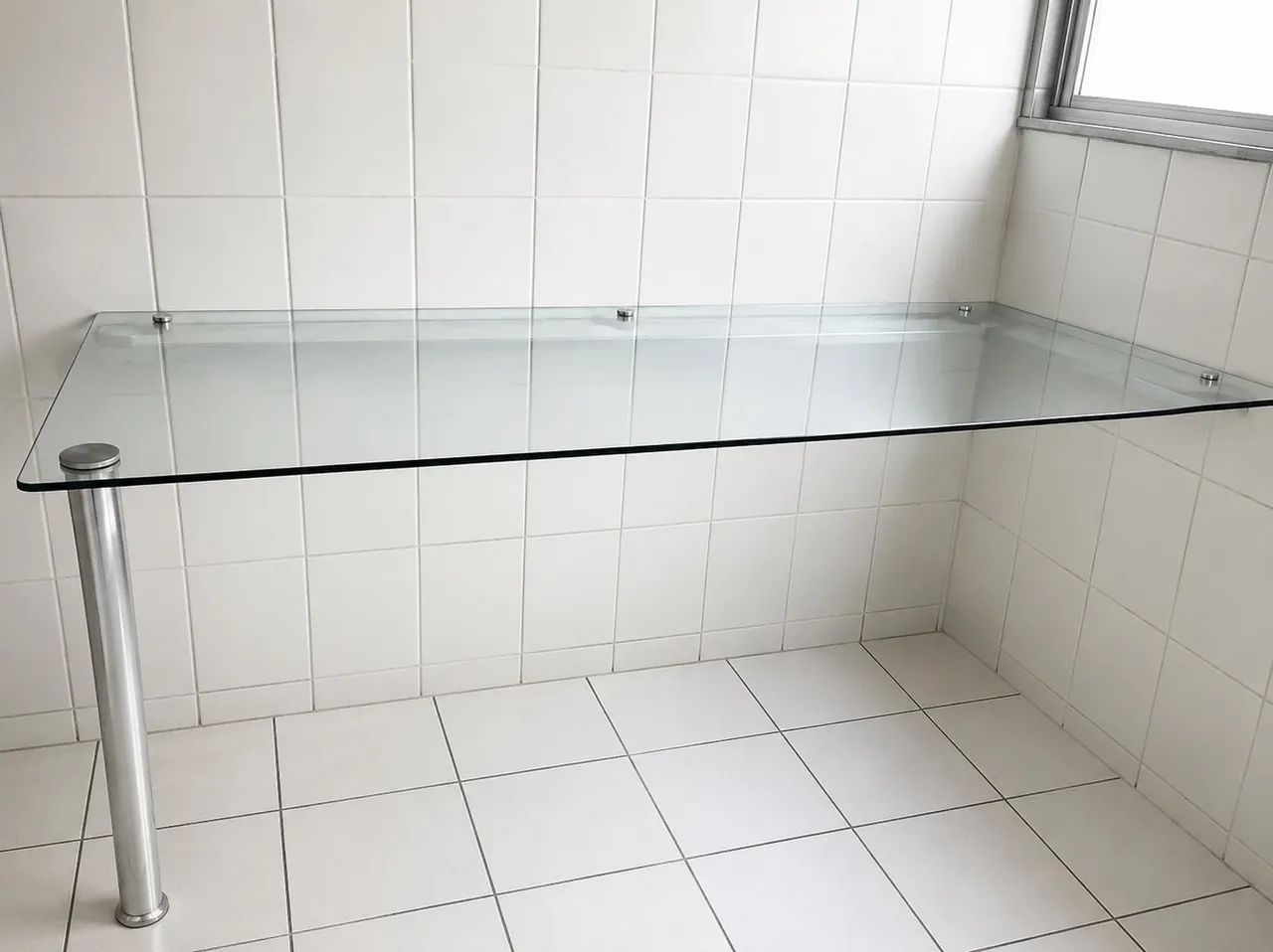 Vende-se mesa de canto  de vidro - Foto 2