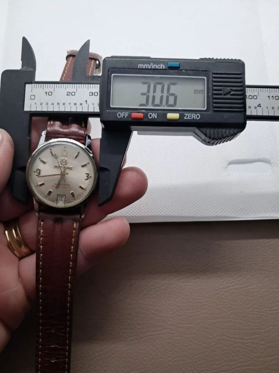 Relogio mirvaine swiss a corda - Foto 2