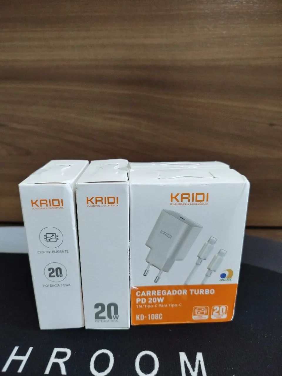 Carregador Kaidi Turbo 20W Tipo C - Foto 3