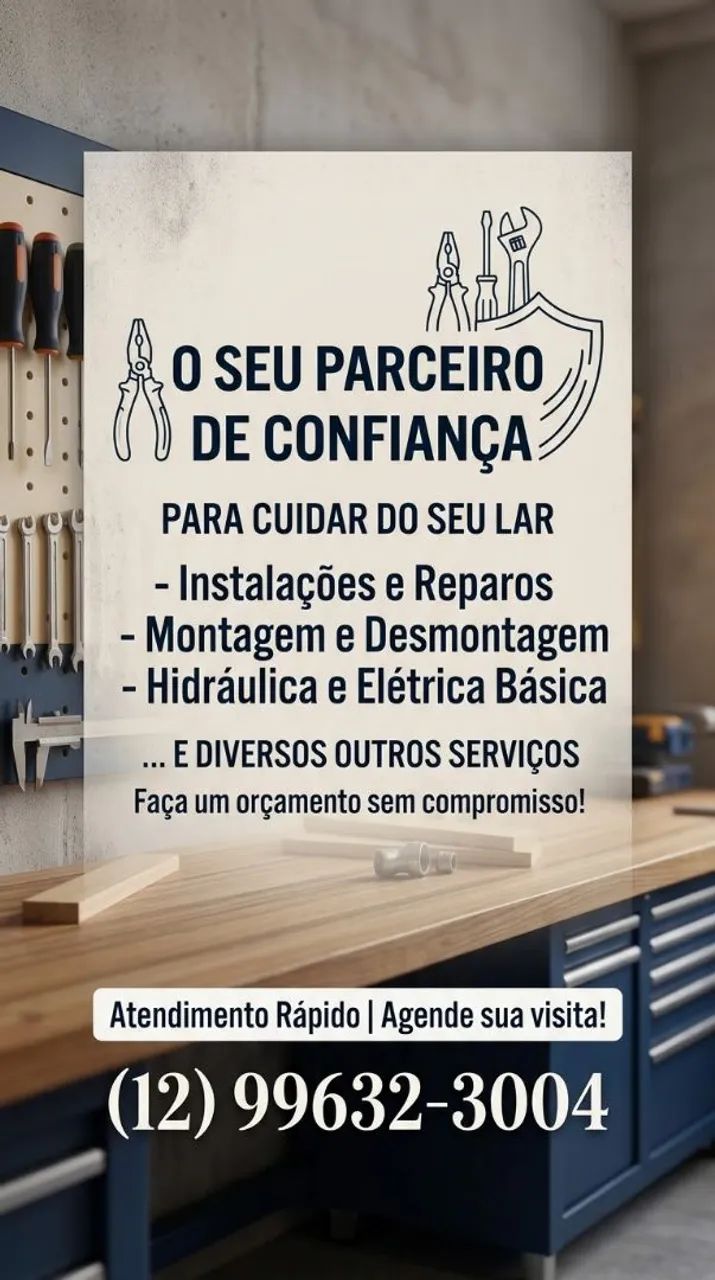 Serviços gerais | Montagem de móveis 