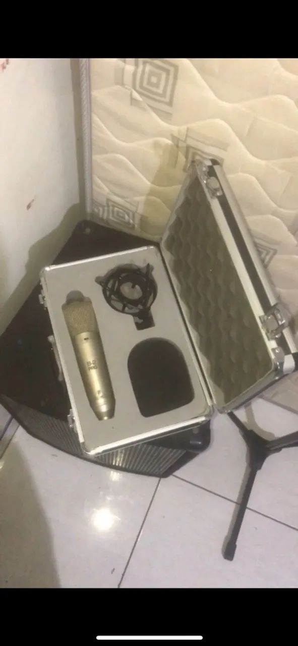 microfone condensador behringer b2 pro