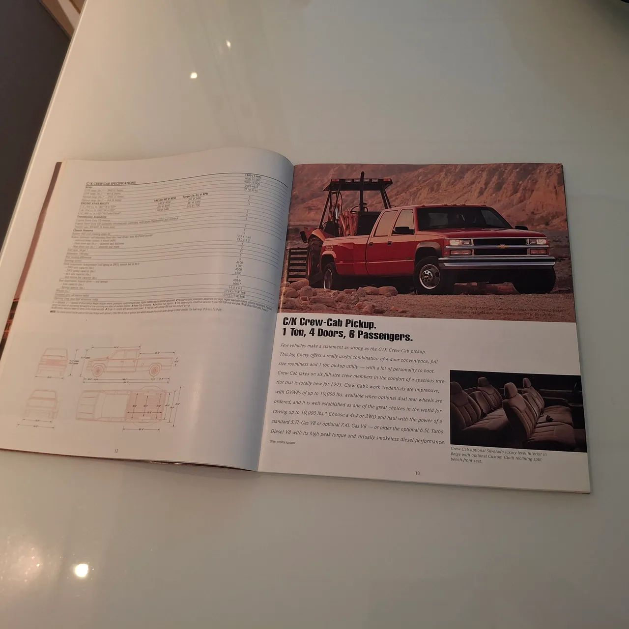 Catálogo americano da linha comercial Chevrolet 1995 - Foto 5