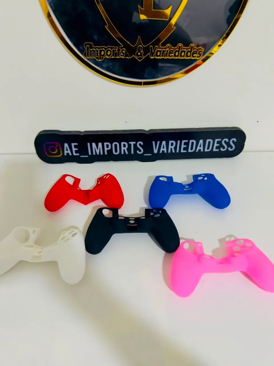 Capa silicone para controle ps4 - Foto 2