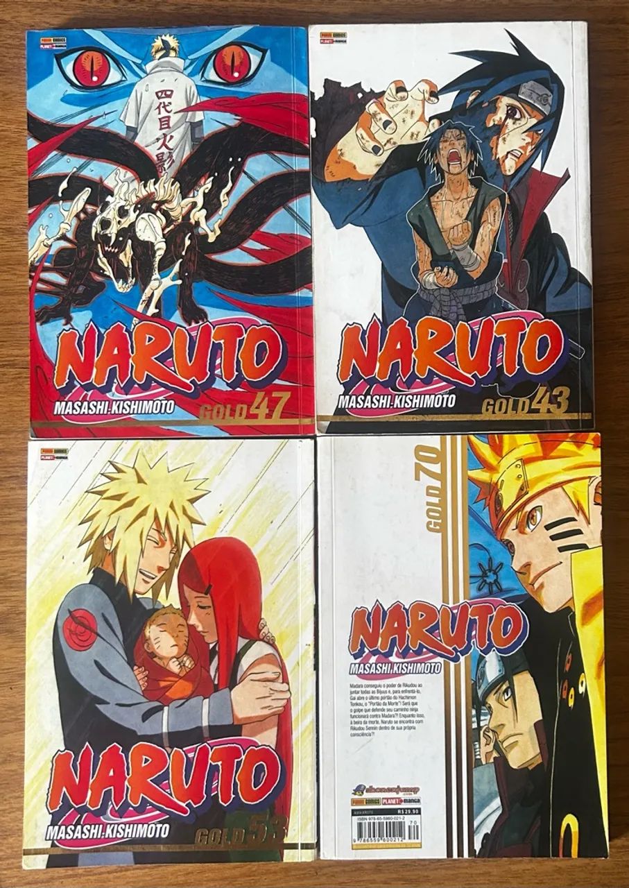 Mangás Naruto