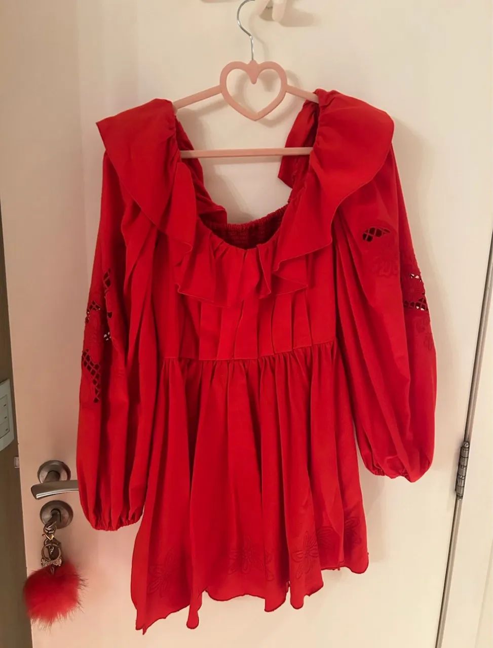Vestido Amarante Brasil vermelho tamanho 36 - Foto 2