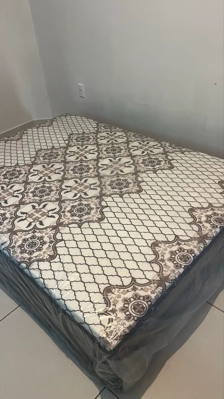 Cama Box Casal + Conjulgada | Nova - Direto de Fábrica 