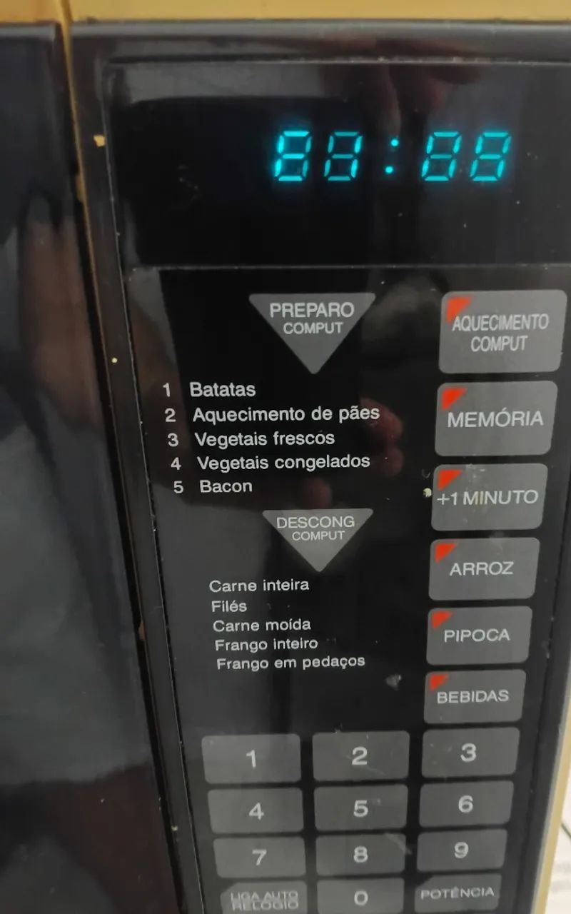 Forno Micro-ondas Sharp com defeito - Foto 2