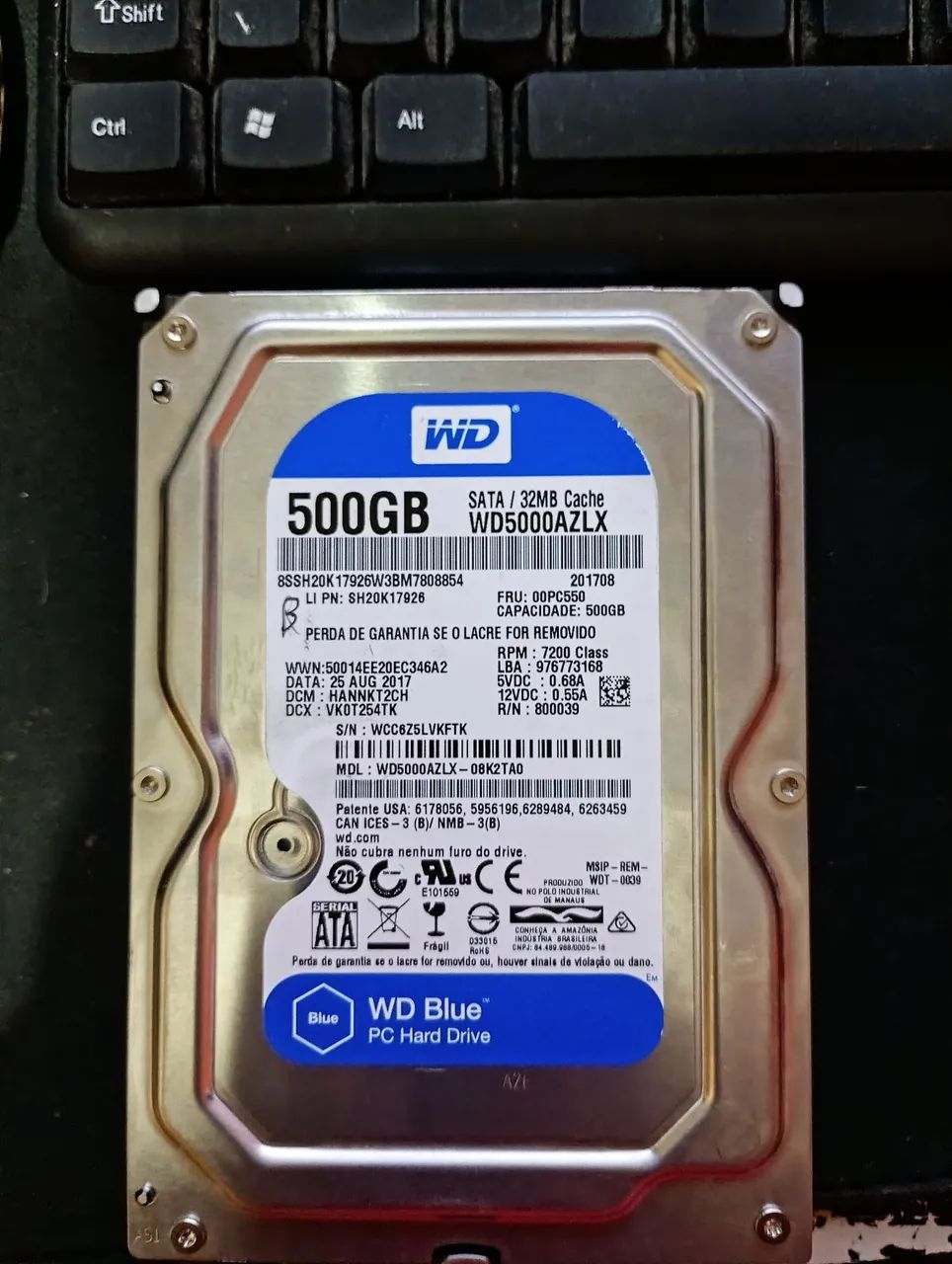 HD de Pc barracuda 500gbs