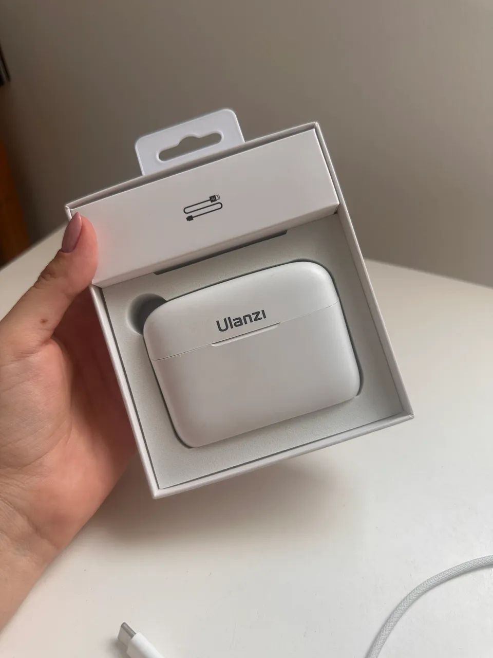 Microfone Ulanzi J12 original com 2 microfones para iPhone - Foto 5