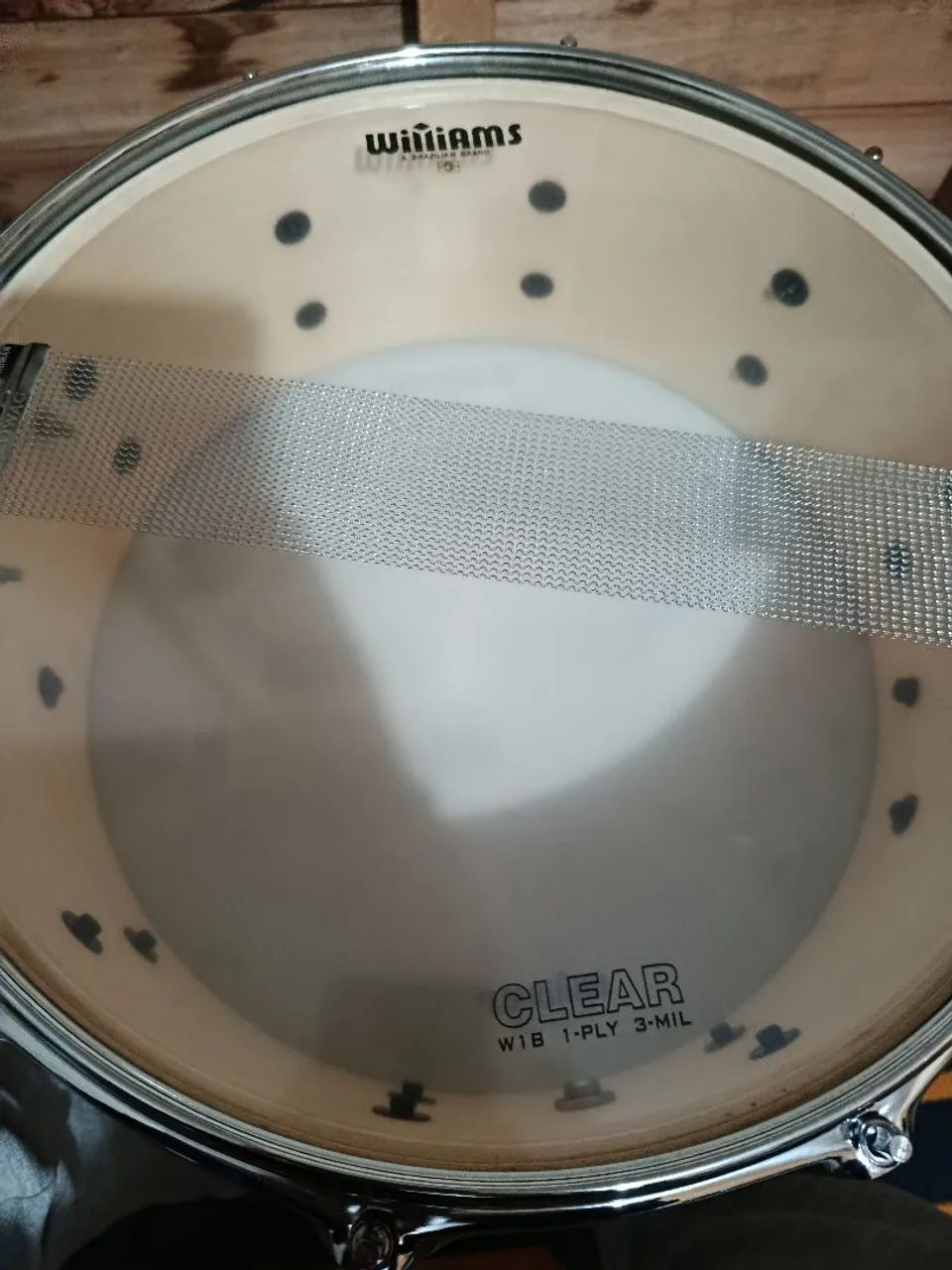 Caixa de bateria Zowag Z5 Birch na cor Black List Red