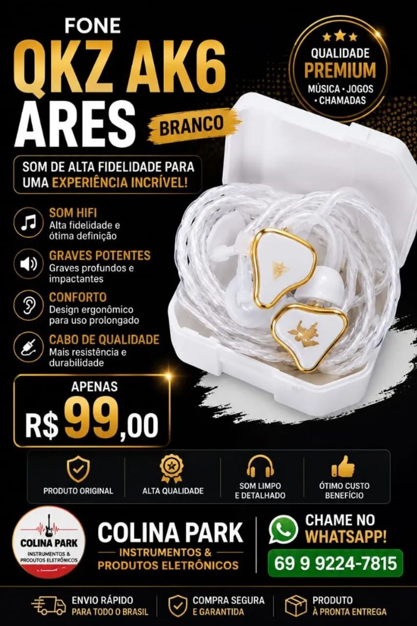 Fone QKZ AK6 ares