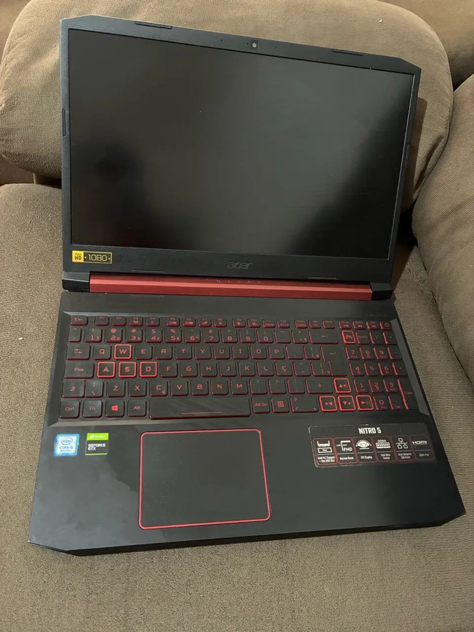 Notebook Gamer Acer Nitro - Retirada de Peças 