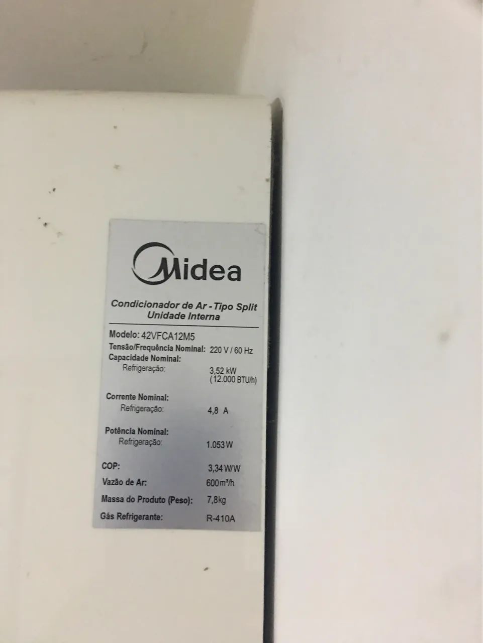 Ar split midea 12 mil btus  - Foto 2