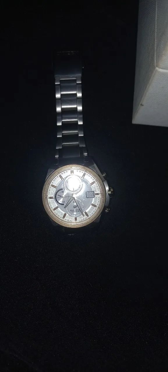 Relógio citizen eco-drive titanium  - Foto 5