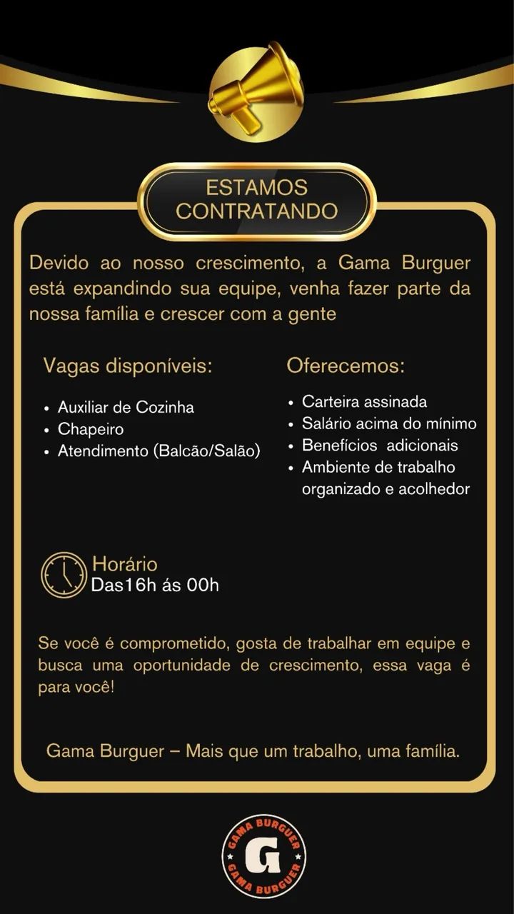 VAGAS PARA CONTRATAÇÕES IMEDIATAS  - Foto 2