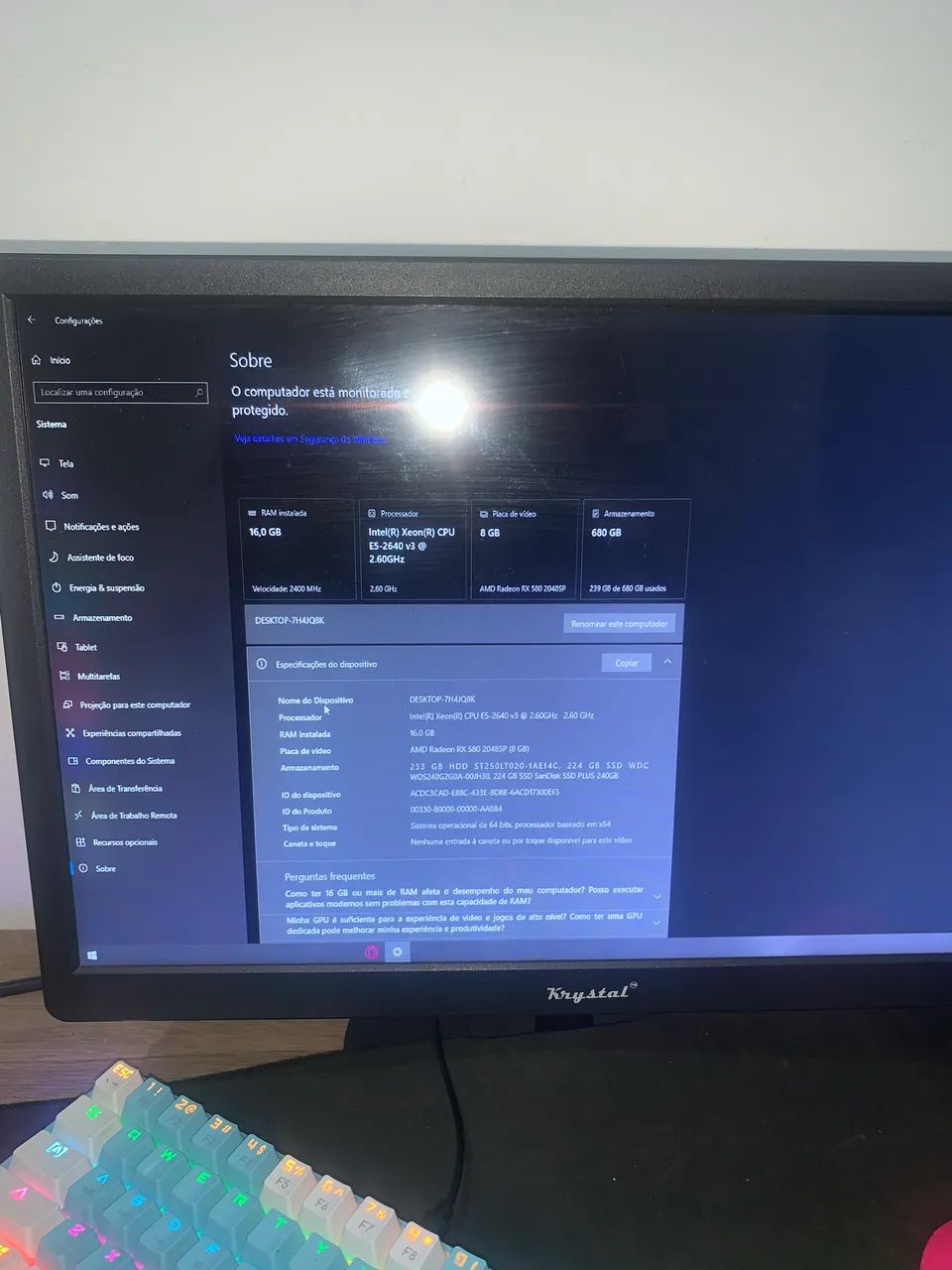 Vende-se computador completo  - Foto 2